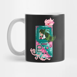 Anime Handheld Pixel Art Mug